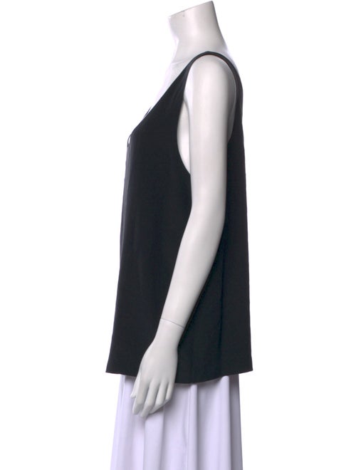 Diane von Furstenberg Silk Scoop Neck Top