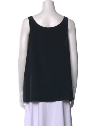 Diane von Furstenberg Silk Scoop Neck Top