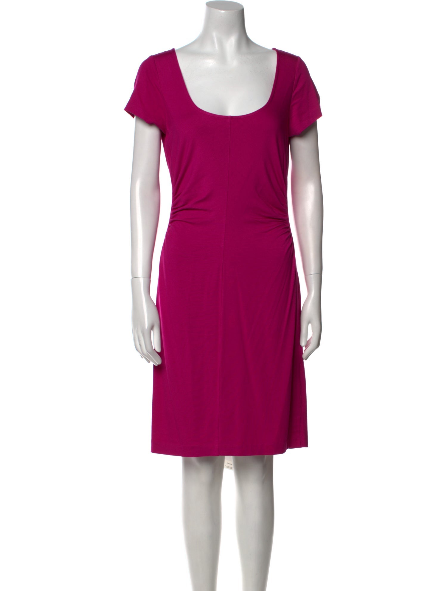 Diane von Furstenberg Scoop Neck Mini Dress