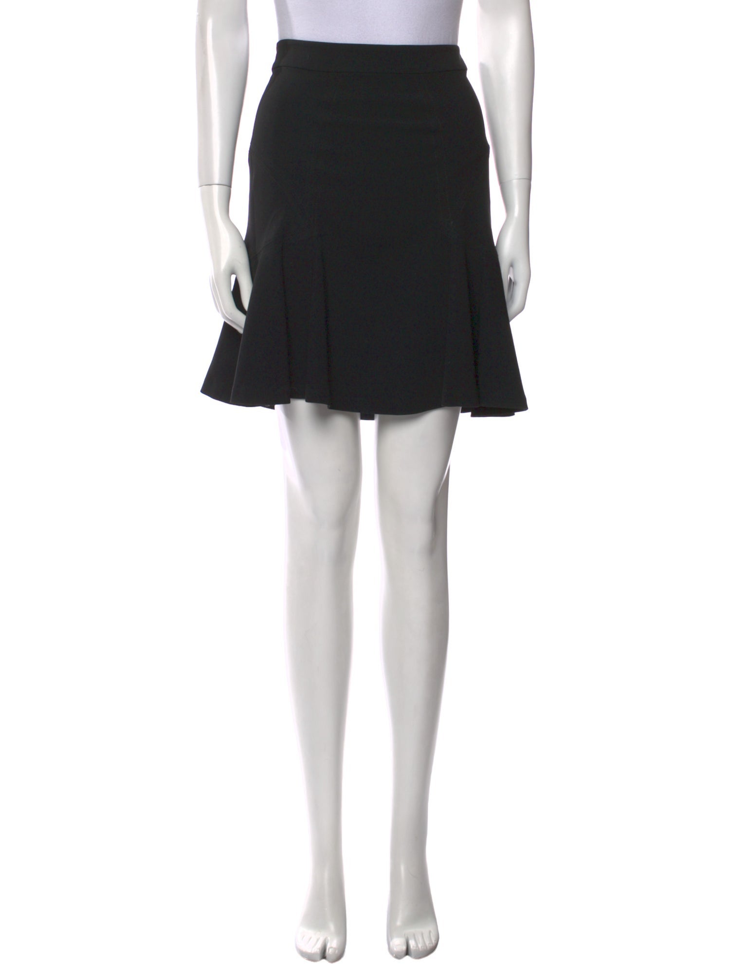 Diane von Furstenberg Ruffle Embellishment Mini Skirt