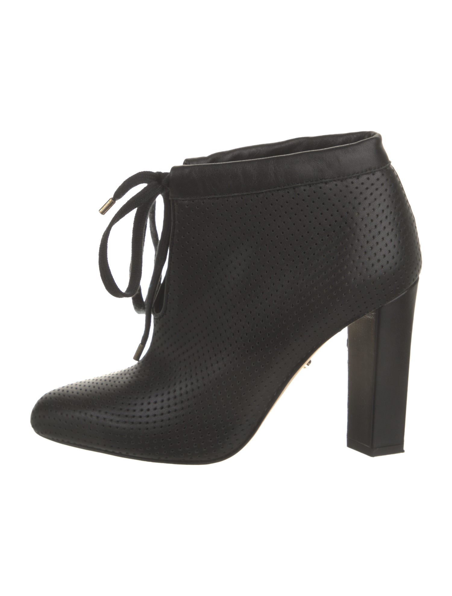 Diane von Furstenberg Leather Lace-Up Boots