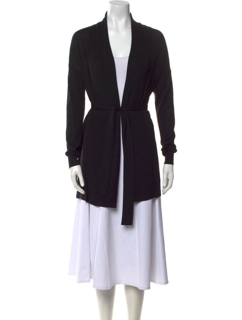 Diane von Furstenberg Merino Wool Open Front Sweater