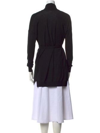 Diane von Furstenberg Merino Wool Open Front Sweater