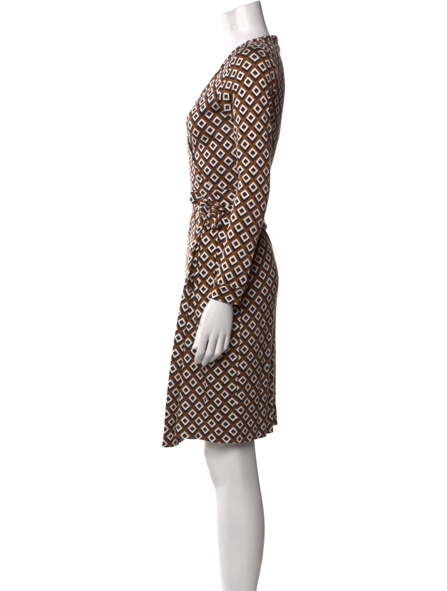 Diane von Furstenberg Silk Knee-Length Dress