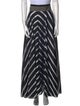 Diane von Furstenberg Striped Long Skirt