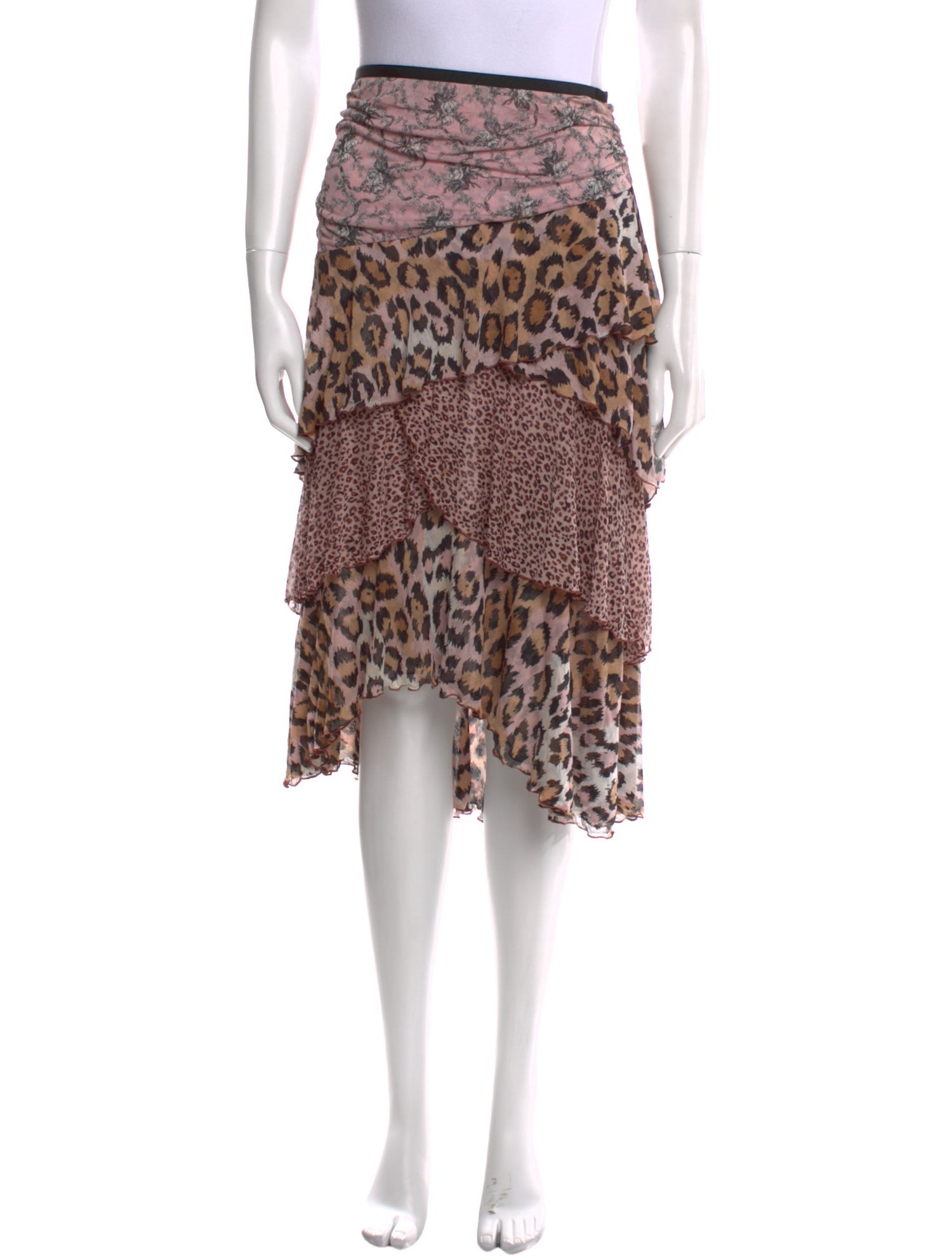 Diane von Furstenberg Silk Knee-Length Skirt