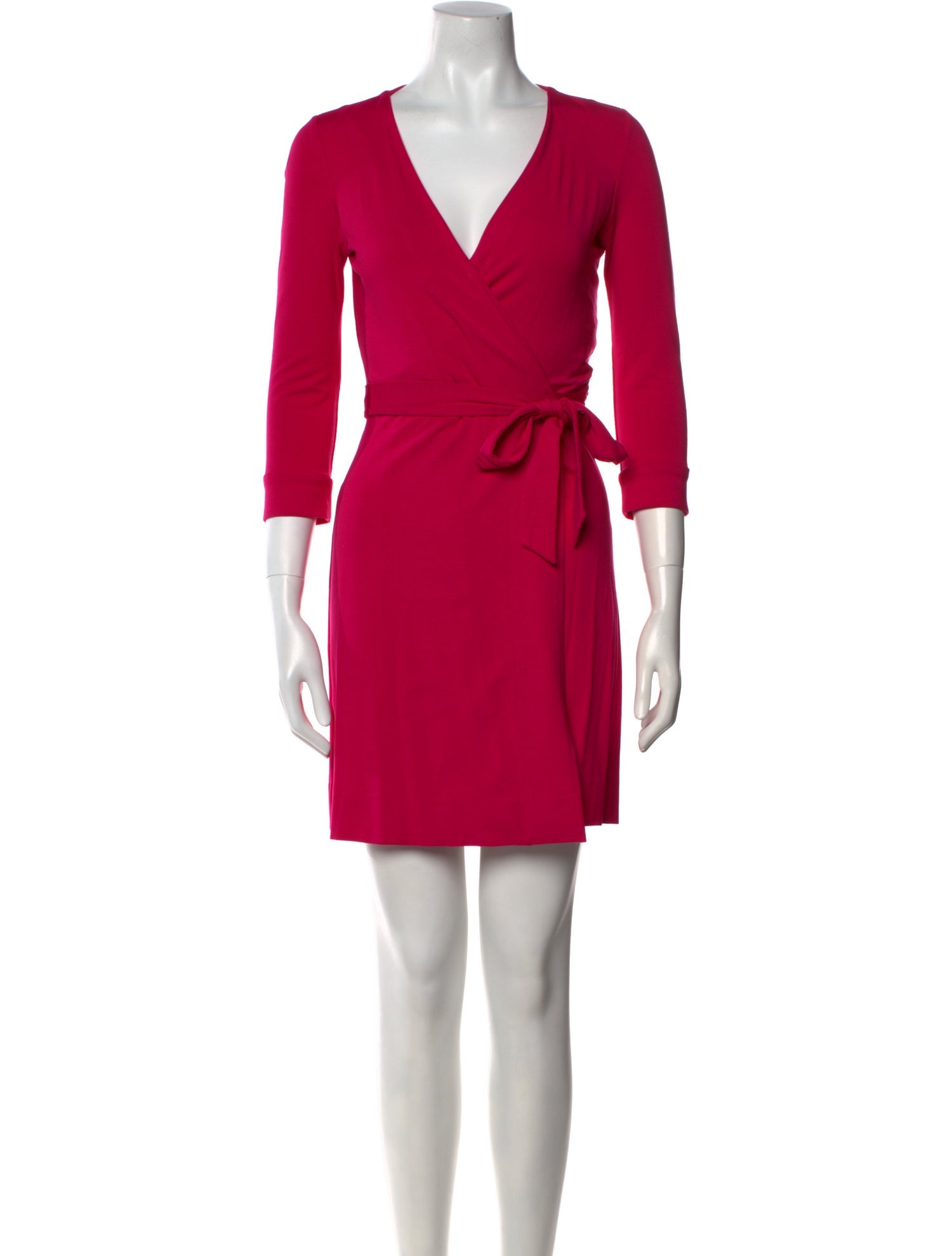 Diane von Furstenberg V-Neck Mini Dress
