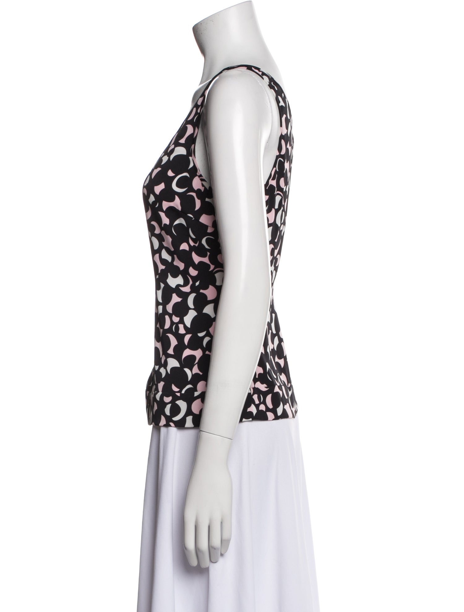 Diane von Furstenberg Silk Printed Top