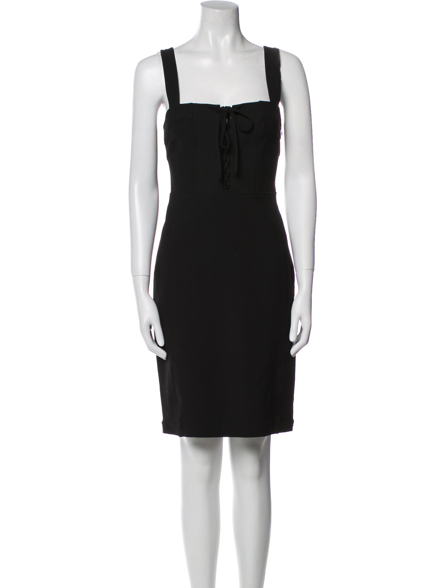 Diane von Furstenberg Square Neckline Knee-Length Dress