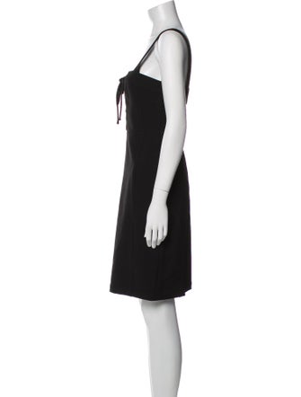 Diane von Furstenberg Square Neckline Knee-Length Dress