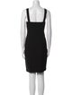 Diane von Furstenberg Square Neckline Knee-Length Dress