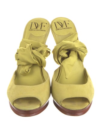 Diane von Furstenberg Suede Sandals