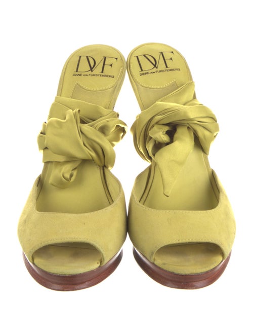 Diane von Furstenberg Suede Sandals