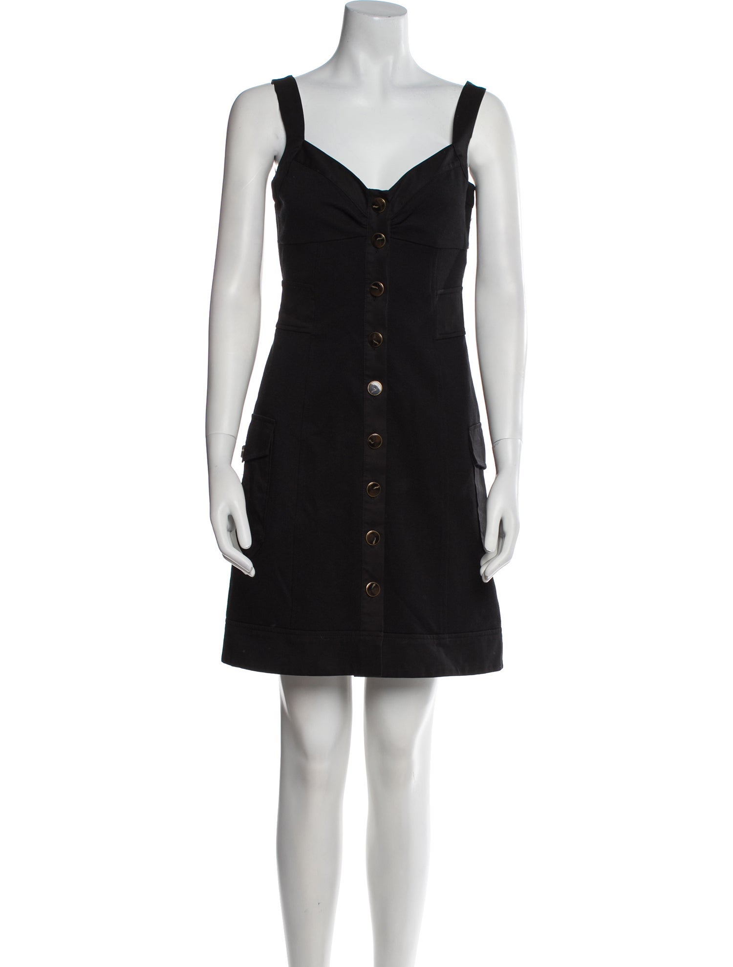 Diane von Furstenberg V-Neck Mini Dress