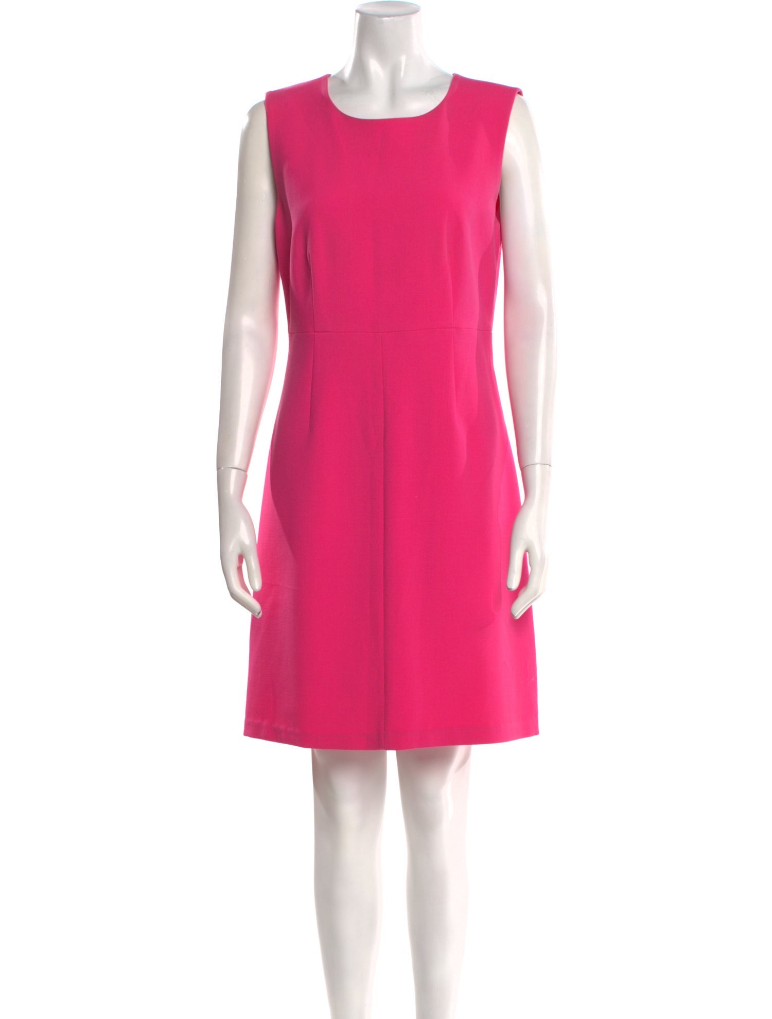 Diane von Furstenberg Scoop Neck Mini Dress