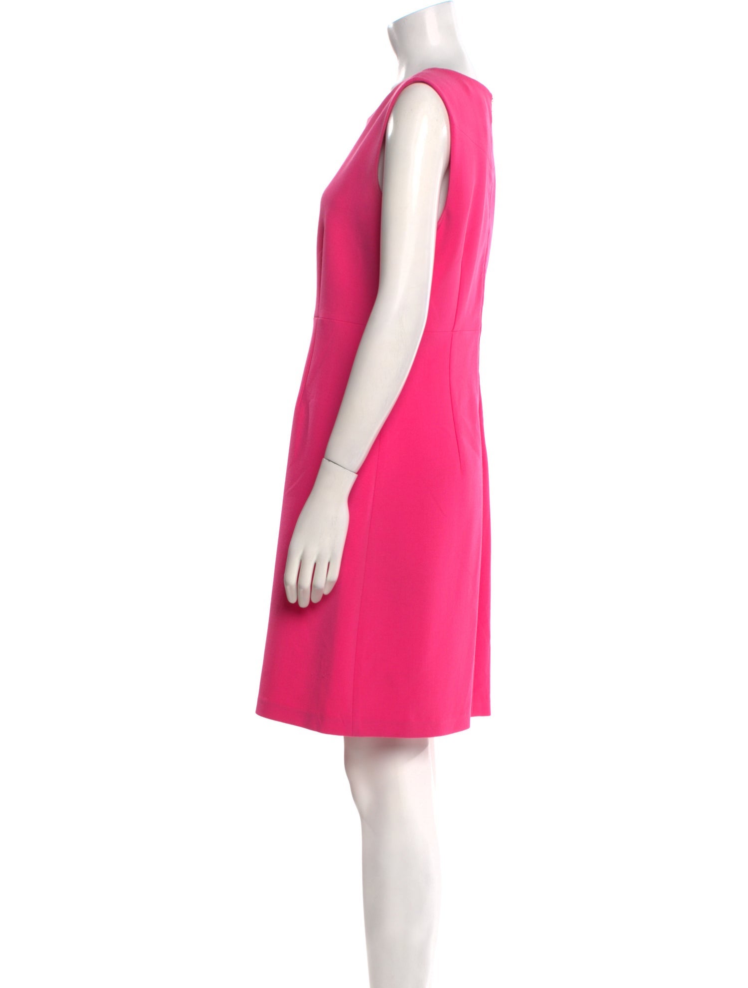 Diane von Furstenberg Scoop Neck Mini Dress