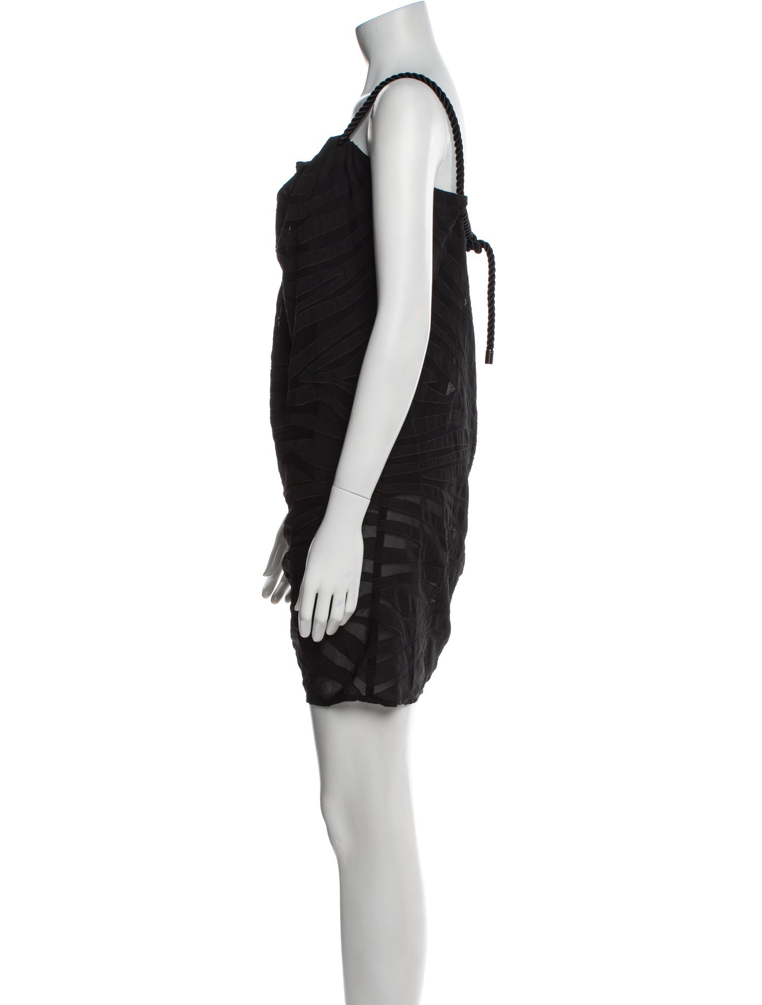 Diane von Furstenberg Square Neckline Mini Dress