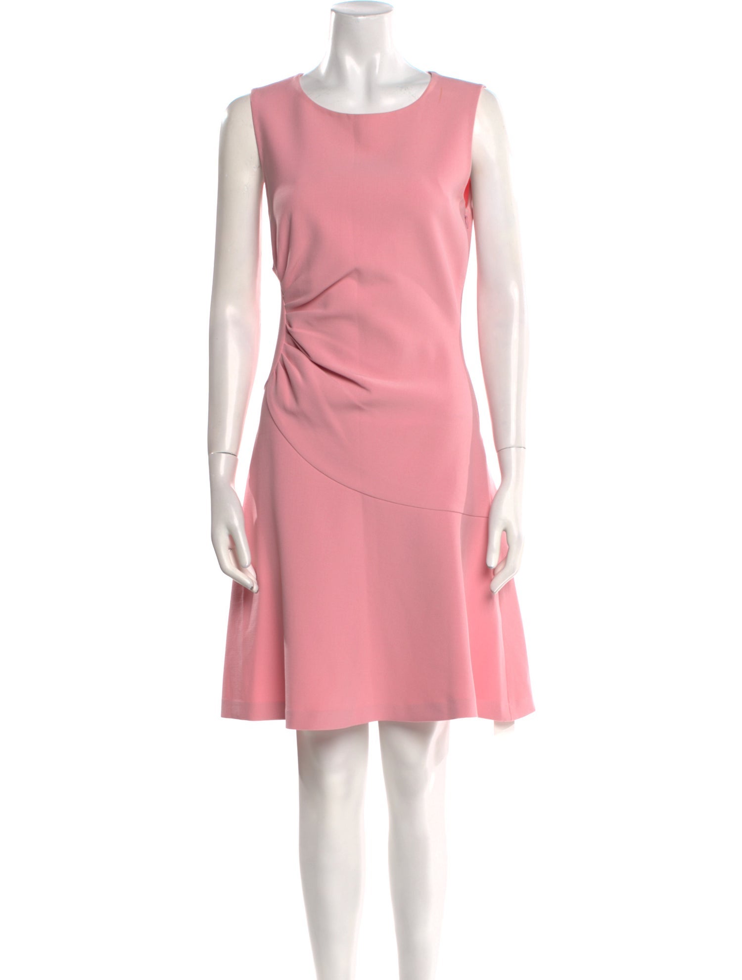 Diane von Furstenberg Scoop Neck Knee-Length Dress