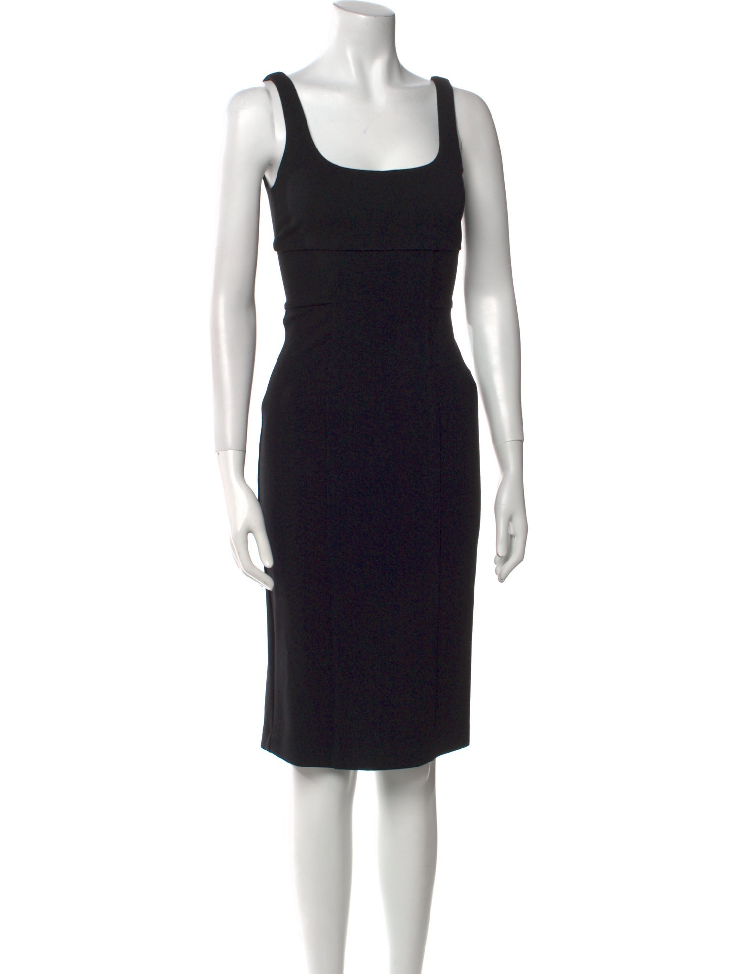 Diane von Furstenberg Scoop Neck Knee-Length Dress