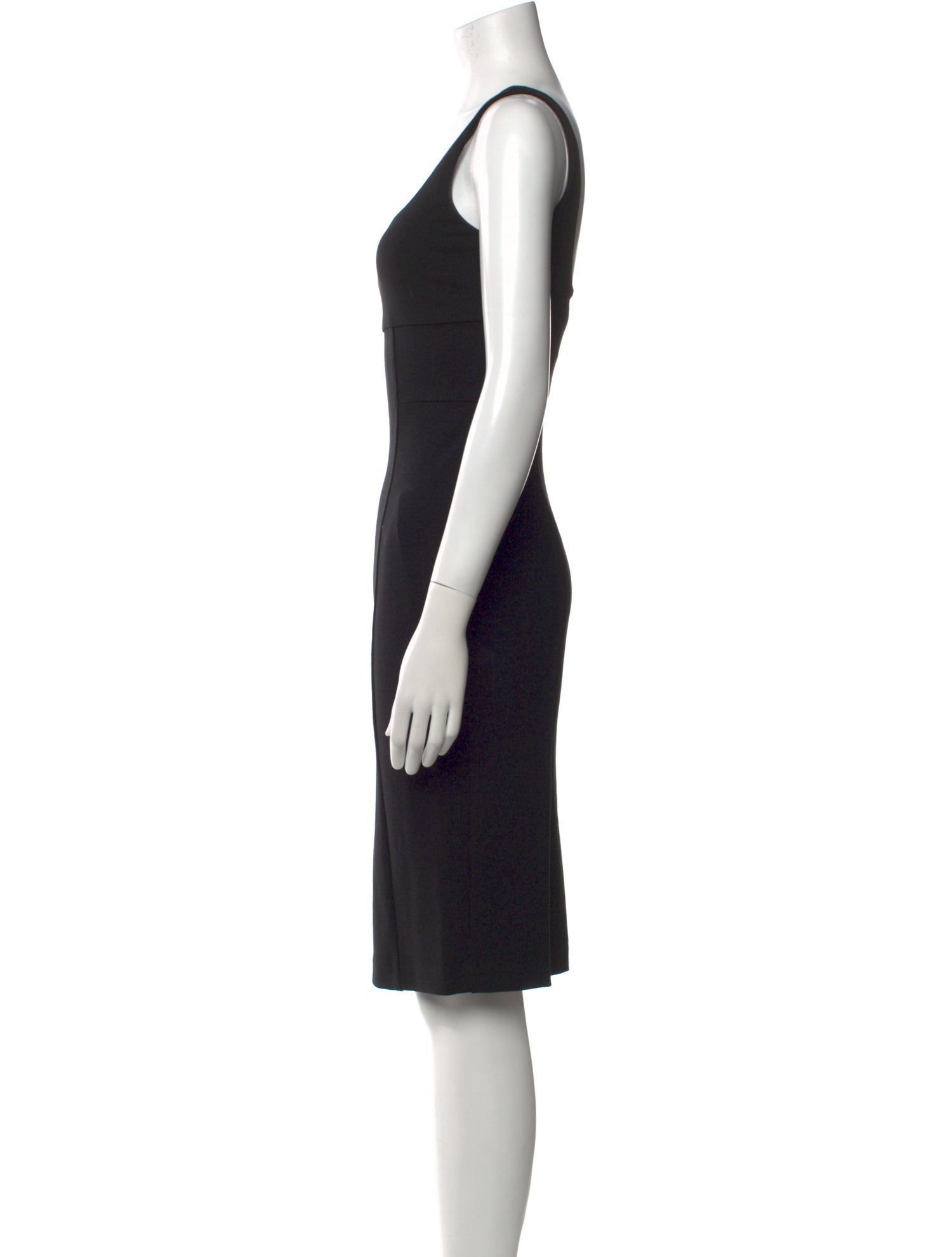 Diane von Furstenberg Scoop Neck Knee-Length Dress