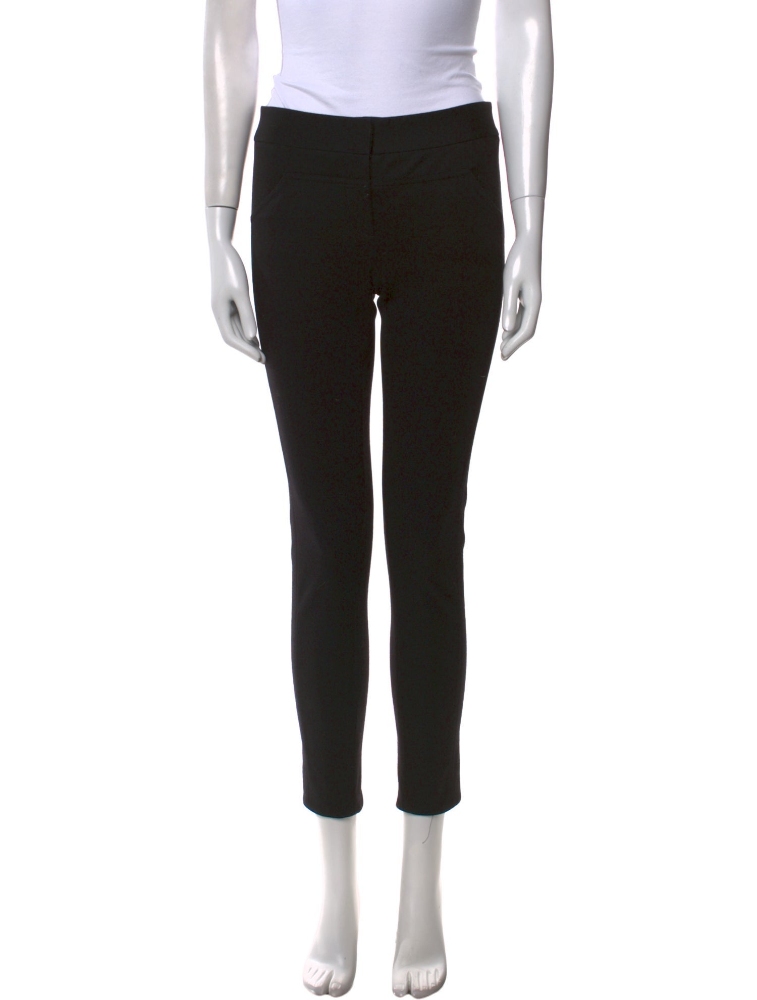 Diane von Furstenberg Wool Skinny Leg Pants