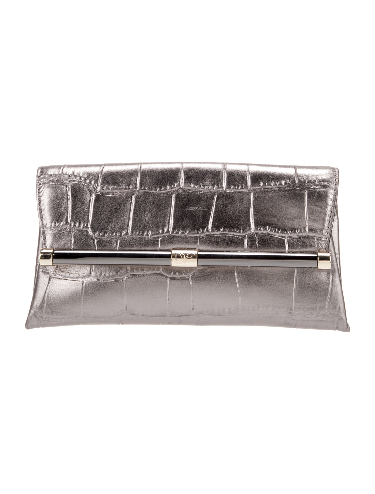 Diane von Furstenberg Leather Clutch