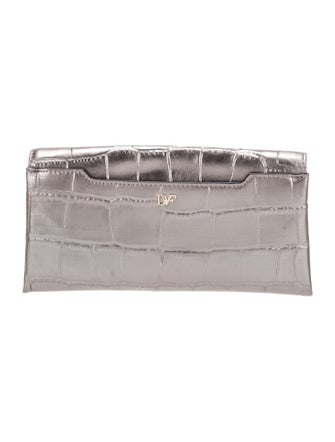 Diane von Furstenberg Leather Clutch