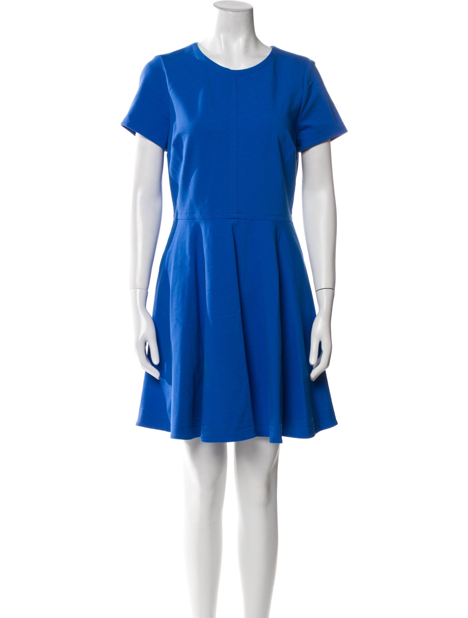 Diane von Furstenberg Crew Neck Mini Dress