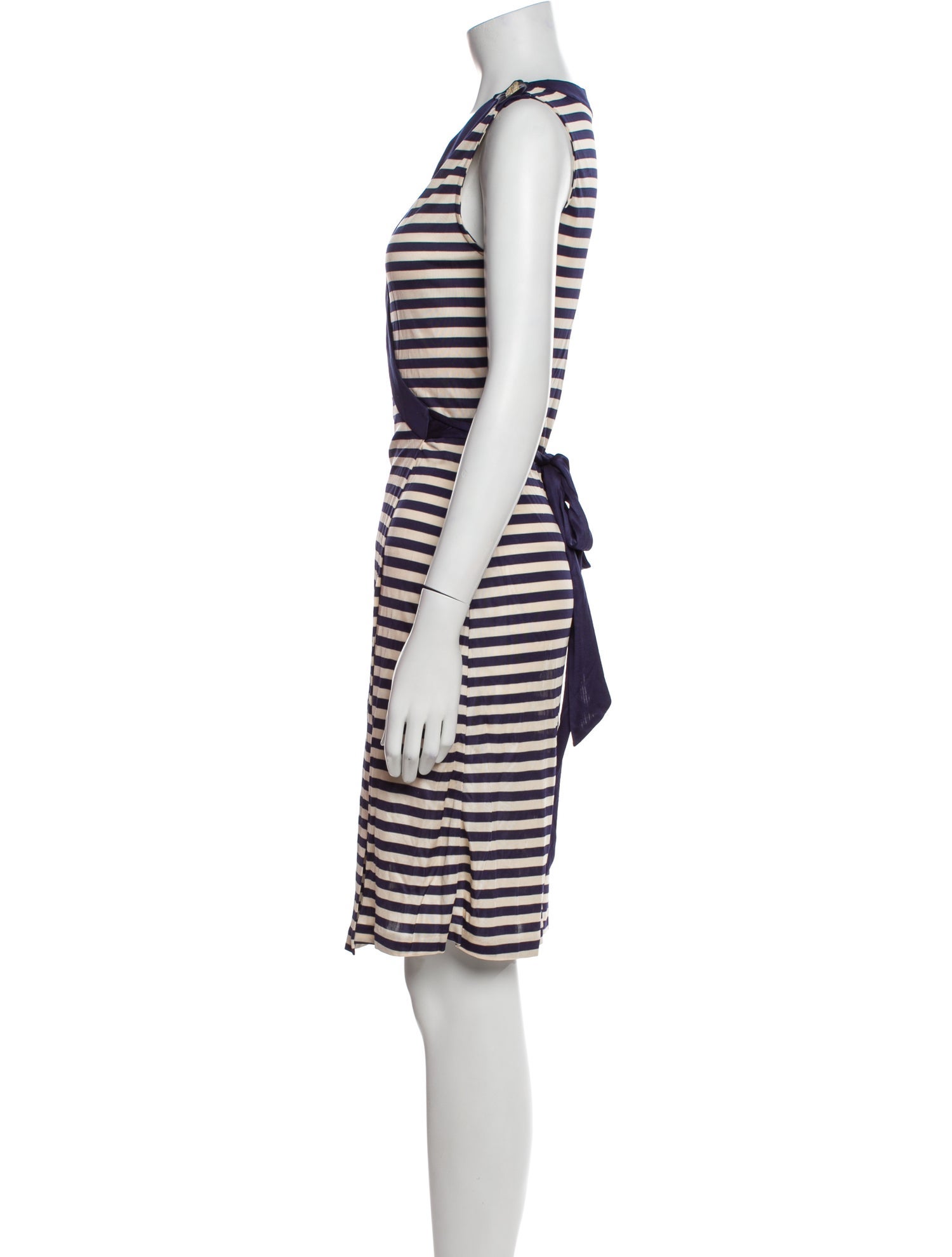 Diane von Furstenberg Striped Mini Dress
