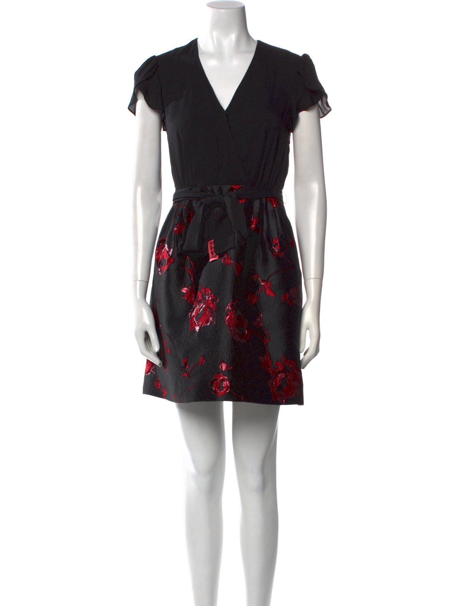 Diane von Furstenberg Printed Mini Dress