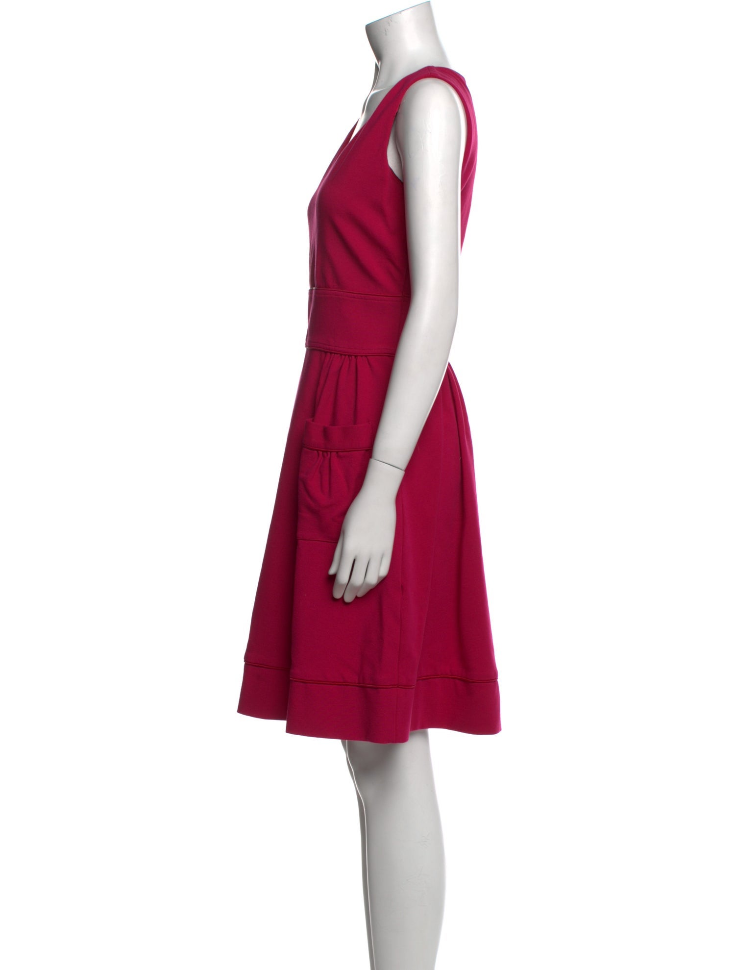 Diane von Furstenberg V-Neck Mini Dress