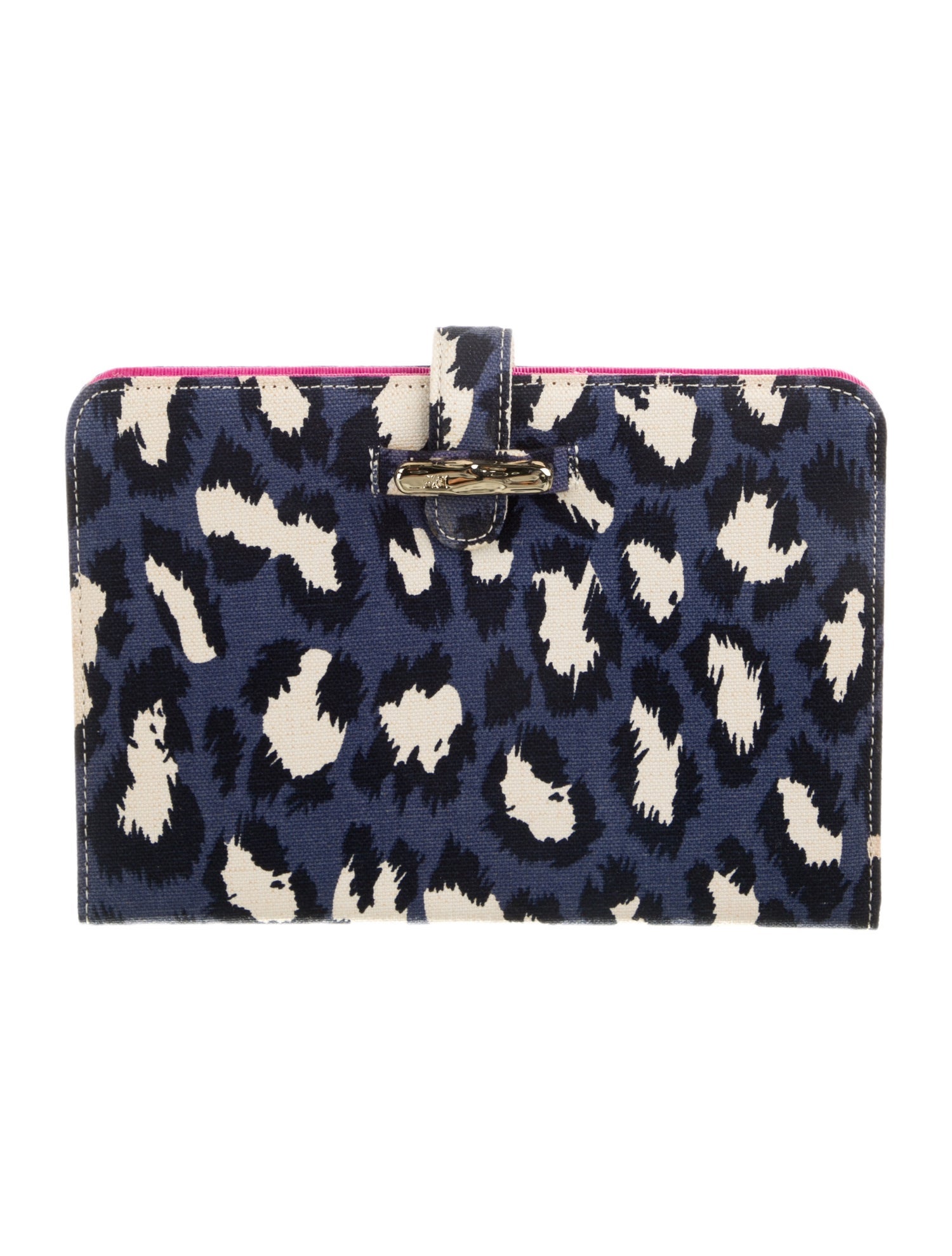 Diane von Furstenberg patterned canvas ID holder