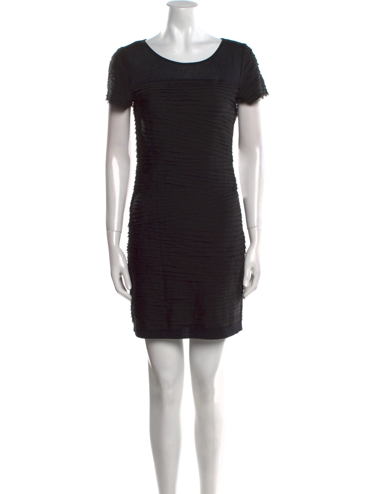 Diane von Furstenberg Scoop Neck Mini Dress
