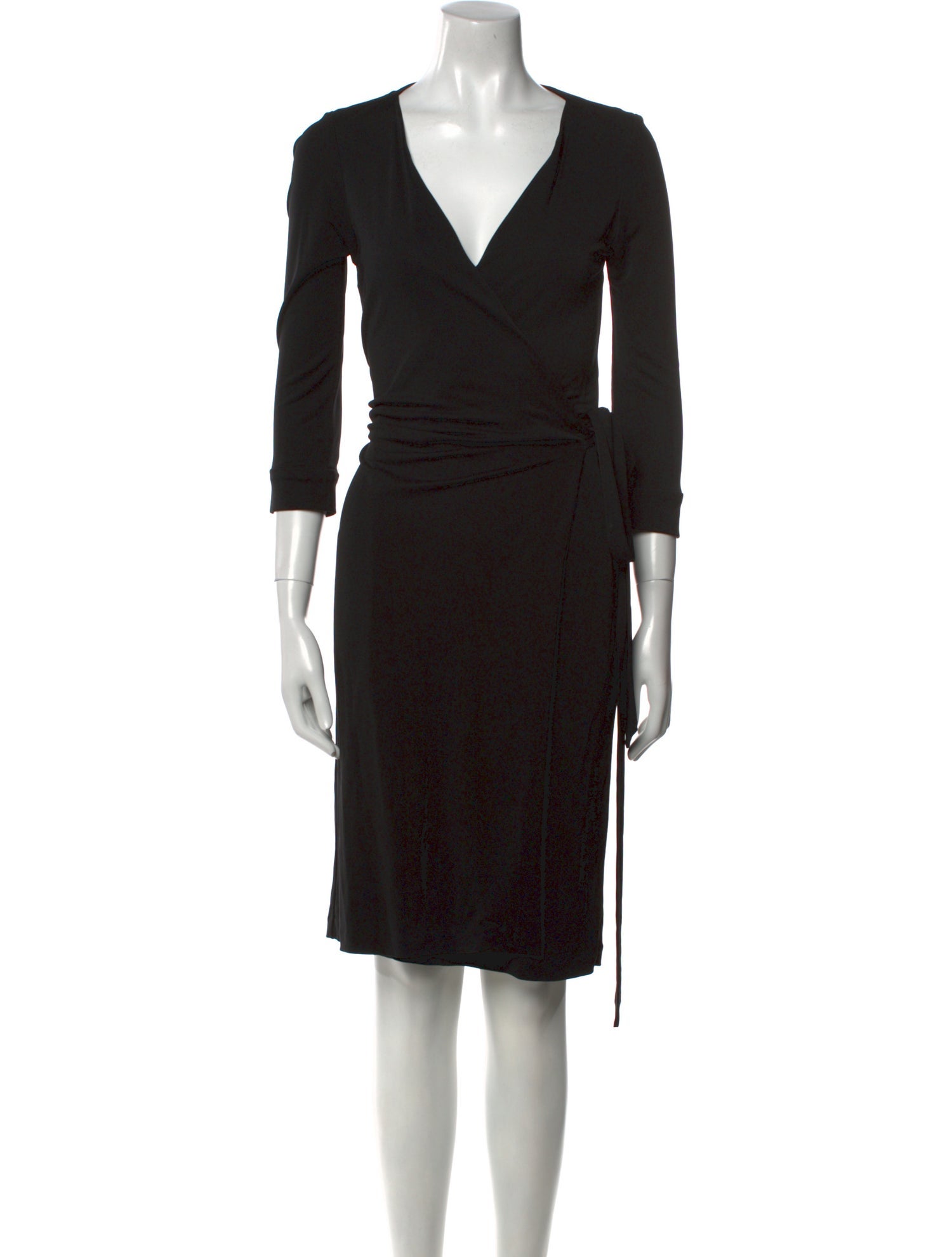 Diane von Furstenberg V-Neck Knee-Length Dress