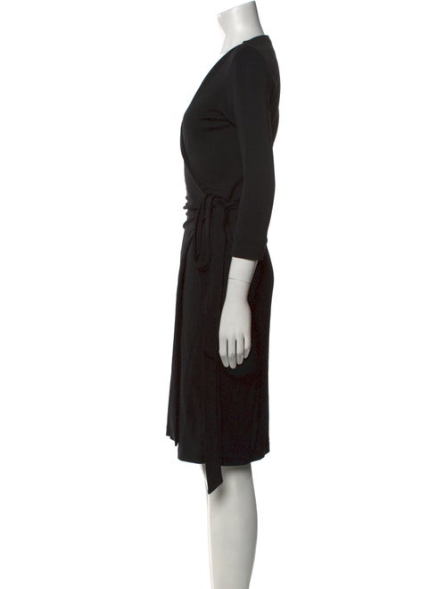 Diane von Furstenberg V-Neck Knee-Length Dress
