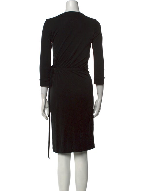 Diane von Furstenberg V-Neck Knee-Length Dress