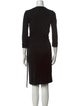 Diane von Furstenberg V-Neck Knee-Length Dress