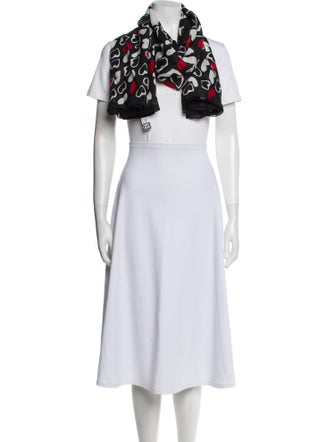 Diane von Furstenberg Silk Printed Scarf