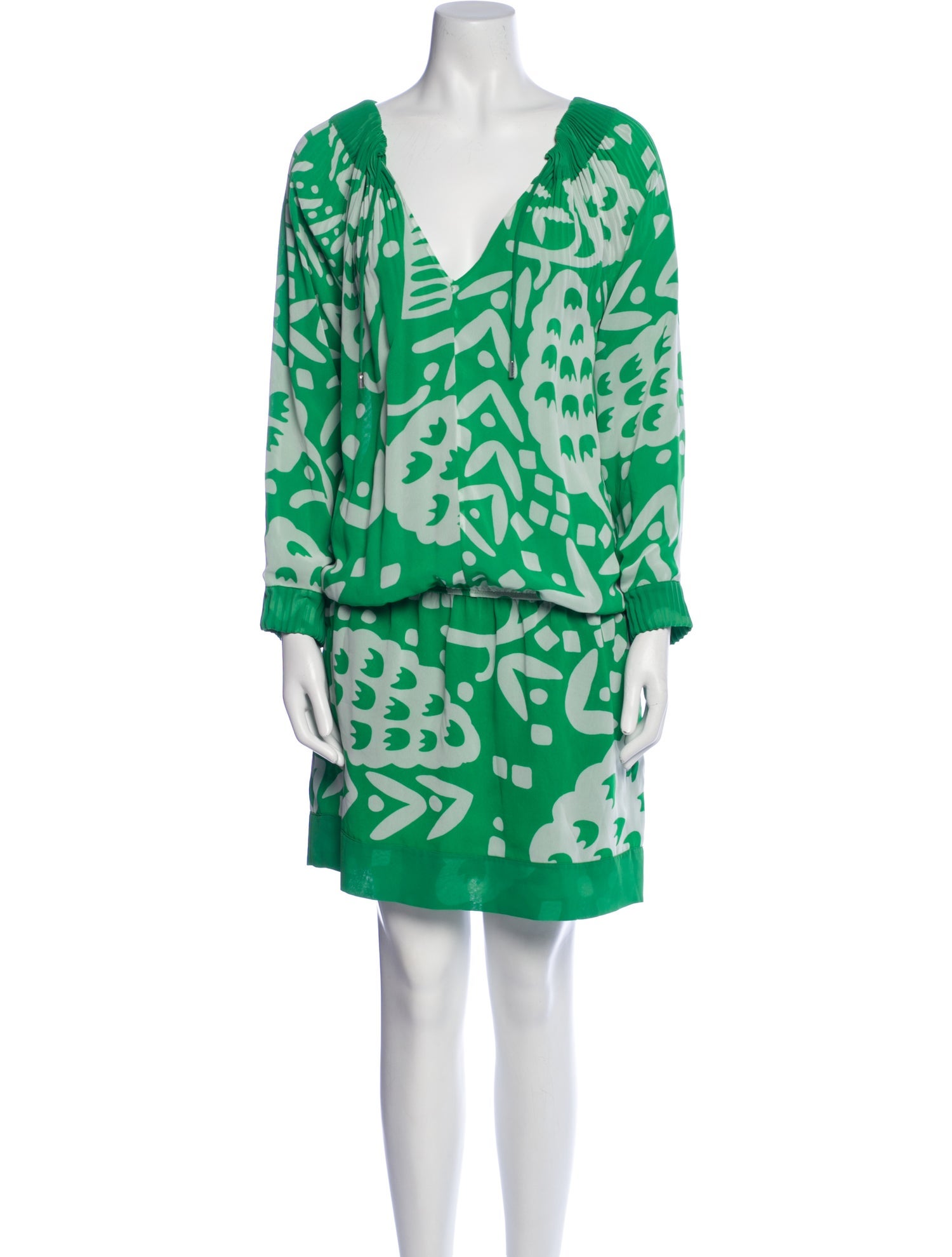 Diane von Furstenberg Printed Mini Dress