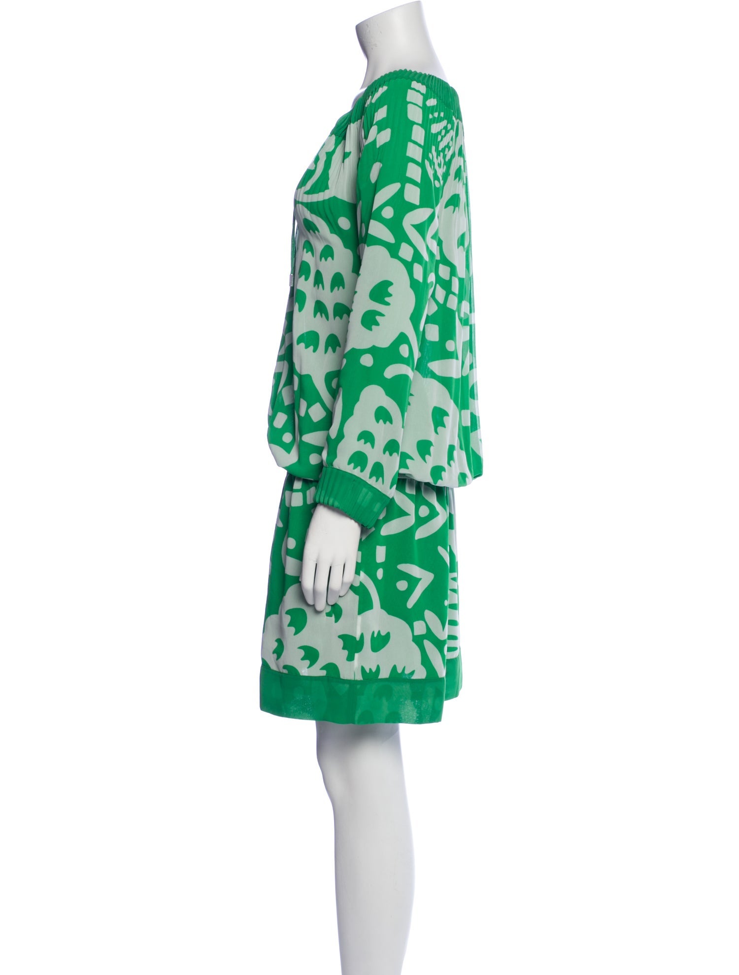Diane von Furstenberg Printed Mini Dress