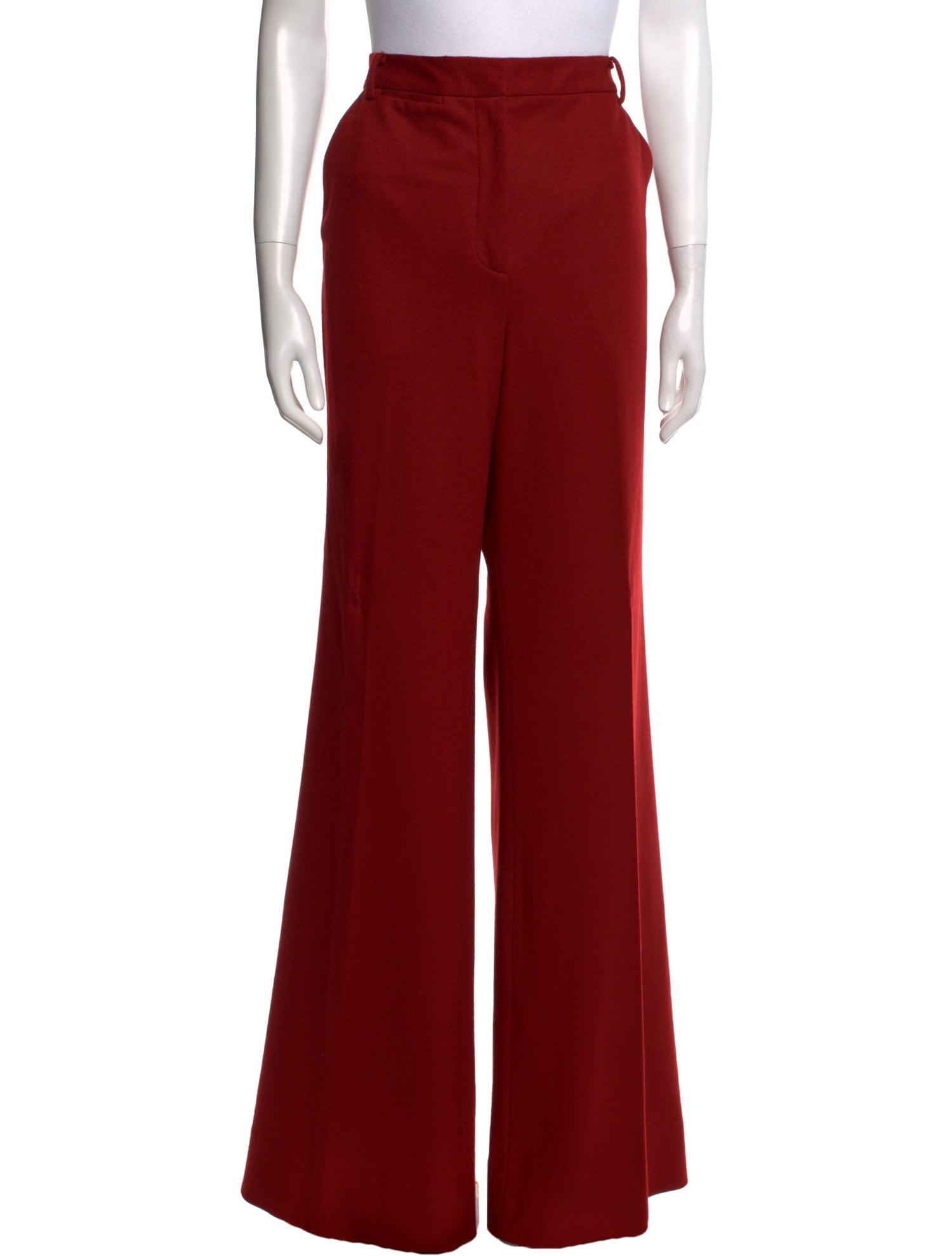 Diane von Furstenberg Wool Wide Leg Pants