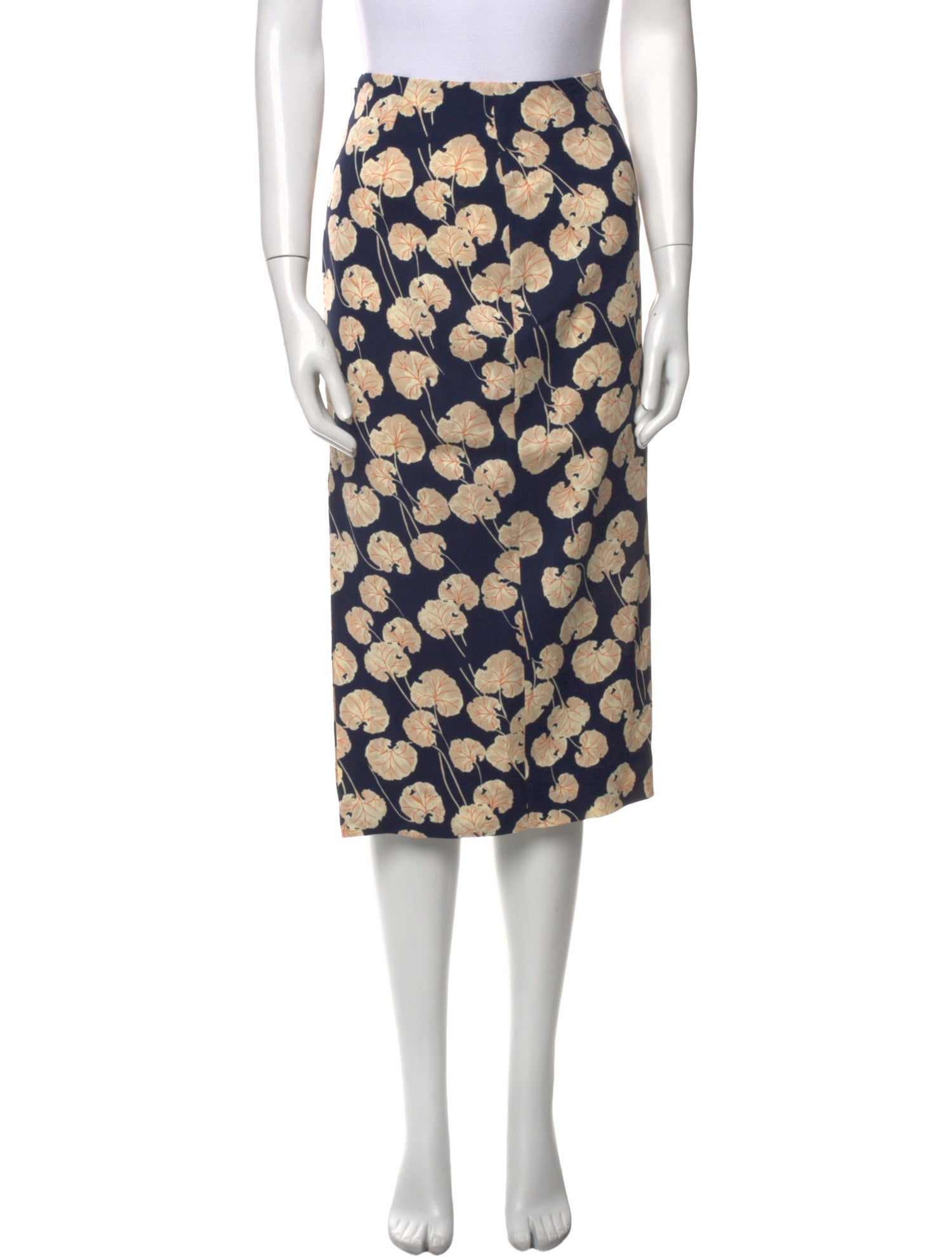 Diane von Furstenberg Printed Knee-Length Skirt