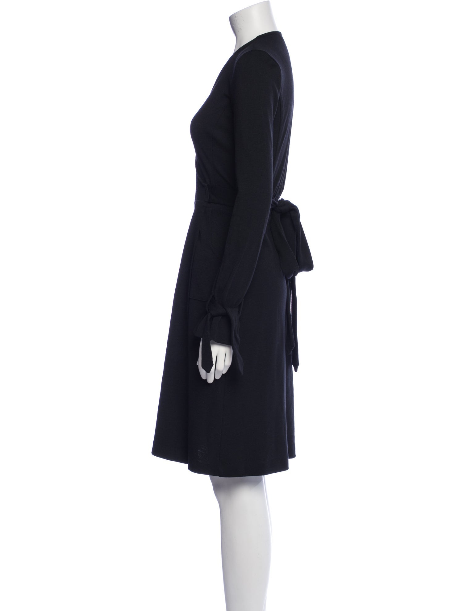 Diane von Furstenberg V-Neck Knee-Length Dress