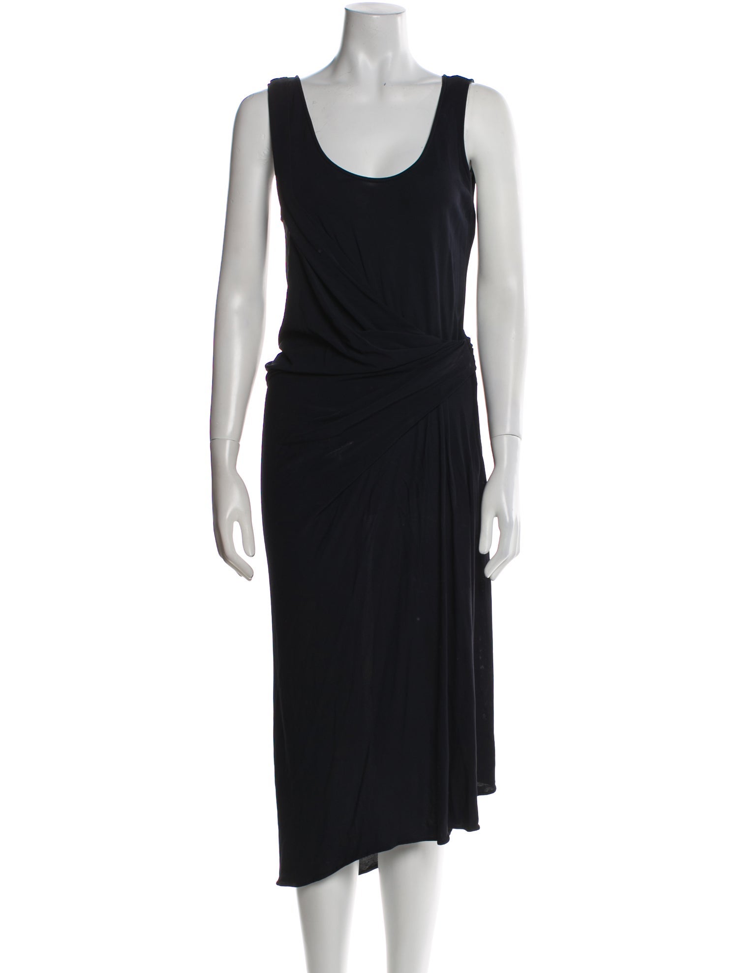 Diane von Furstenberg Scoop Neck Long Dress