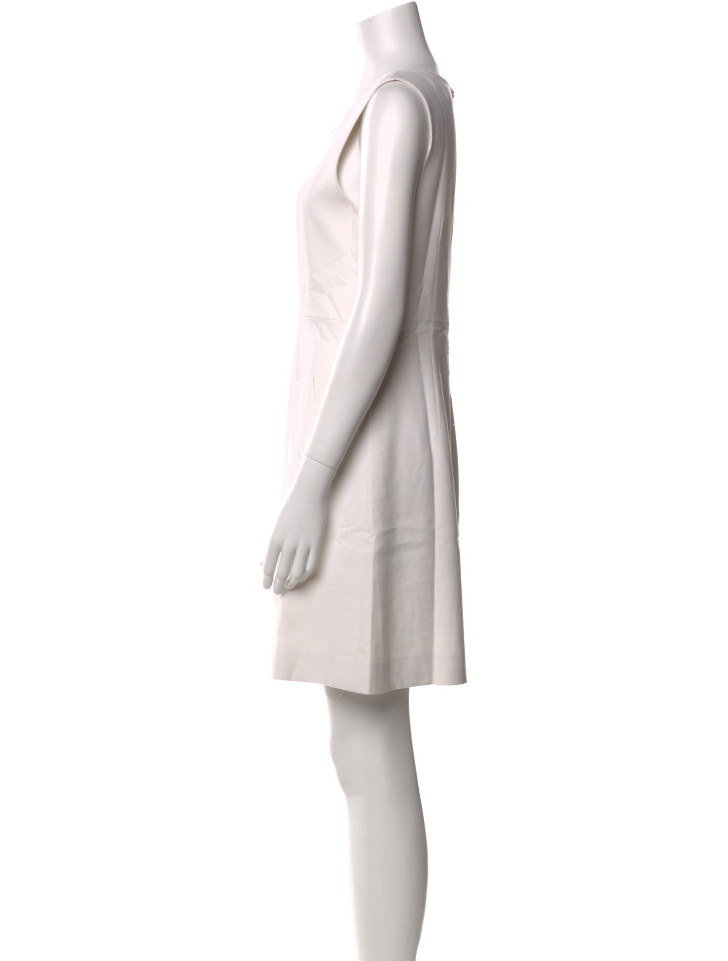 Diane von Furstenberg Scoop Neck Mini Dress