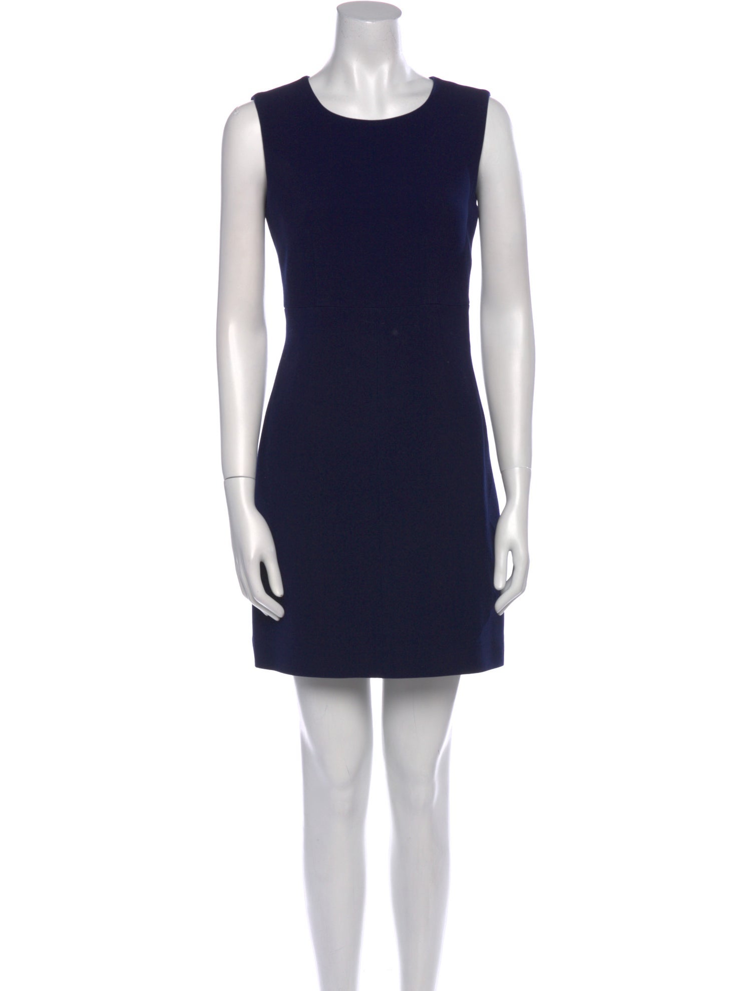 Diane von Furstenberg Crew Neck Mini Dress