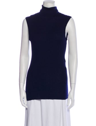 Diane von Furstenberg Merino Wool Turtleneck Top