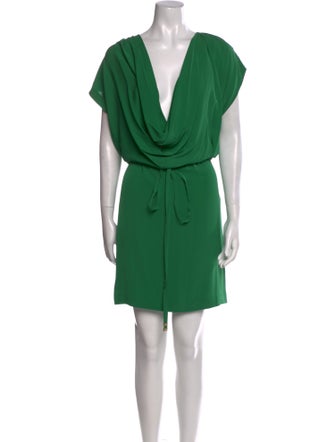 Diane von Furstenberg Silk Knee-Length Dress