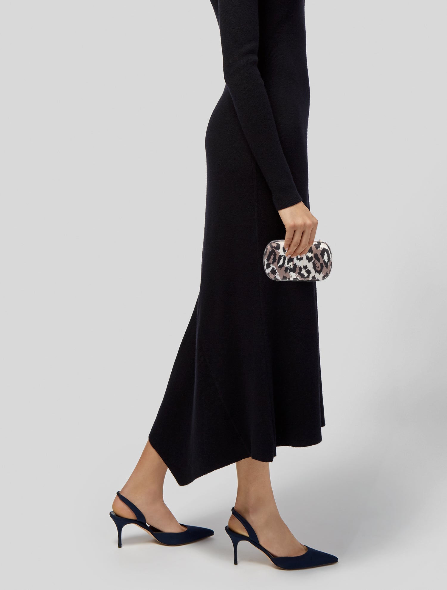 Diane von Furstenberg Satin Minaudière