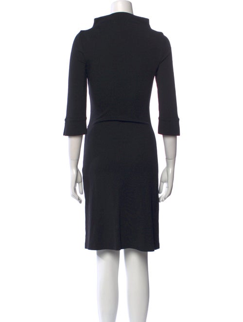Diane von Furstenberg Turtleneck Knee-Length Dress